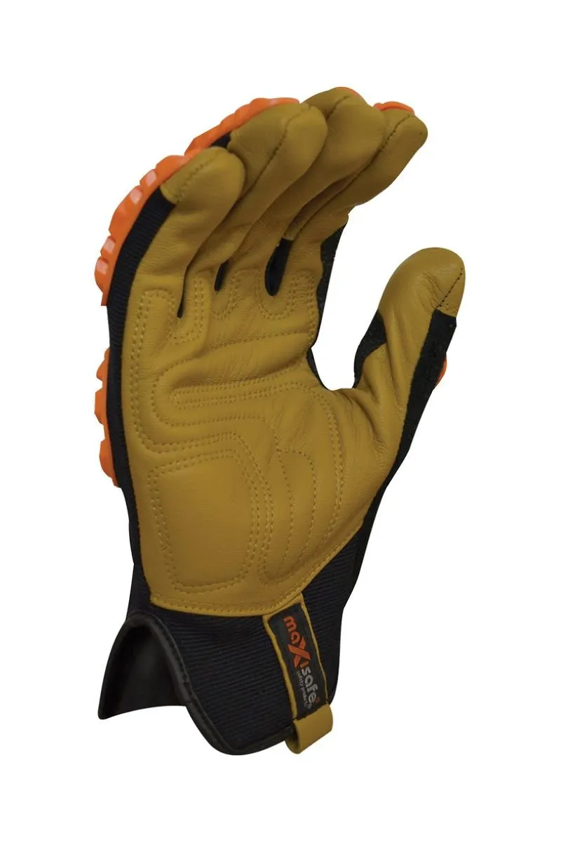 G-Force Tuff Handler Cut 5 Mechanics Glove with Leather Palm