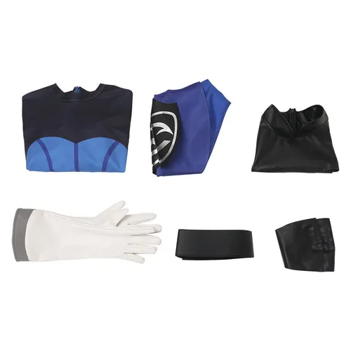 Game Luna Women Blue Cosplay Jumpsuit