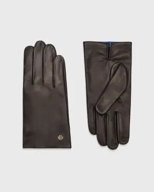 Gaston Black Leather Gloves