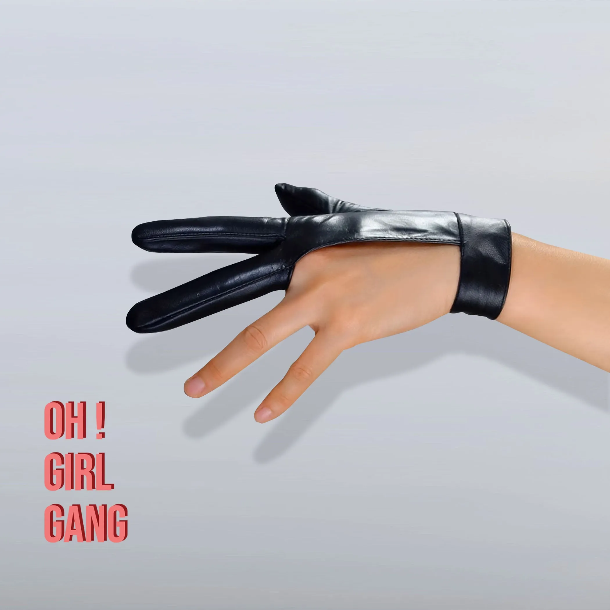 Genuine Leather Gloves: 3 Fingers Billiard gloves 🎱