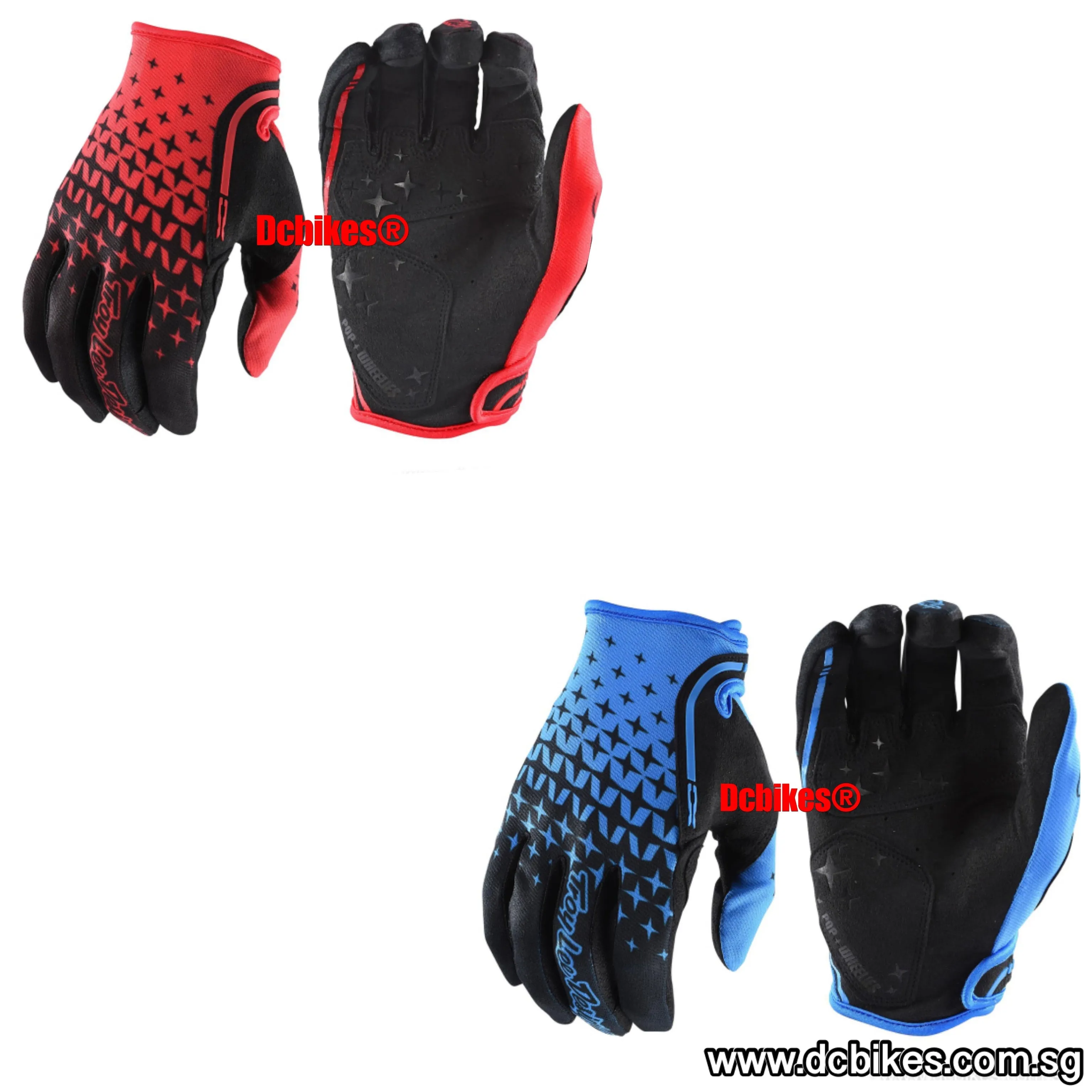 Genuine Troy Lee Designs Racing Full Finger Protective Gloves
