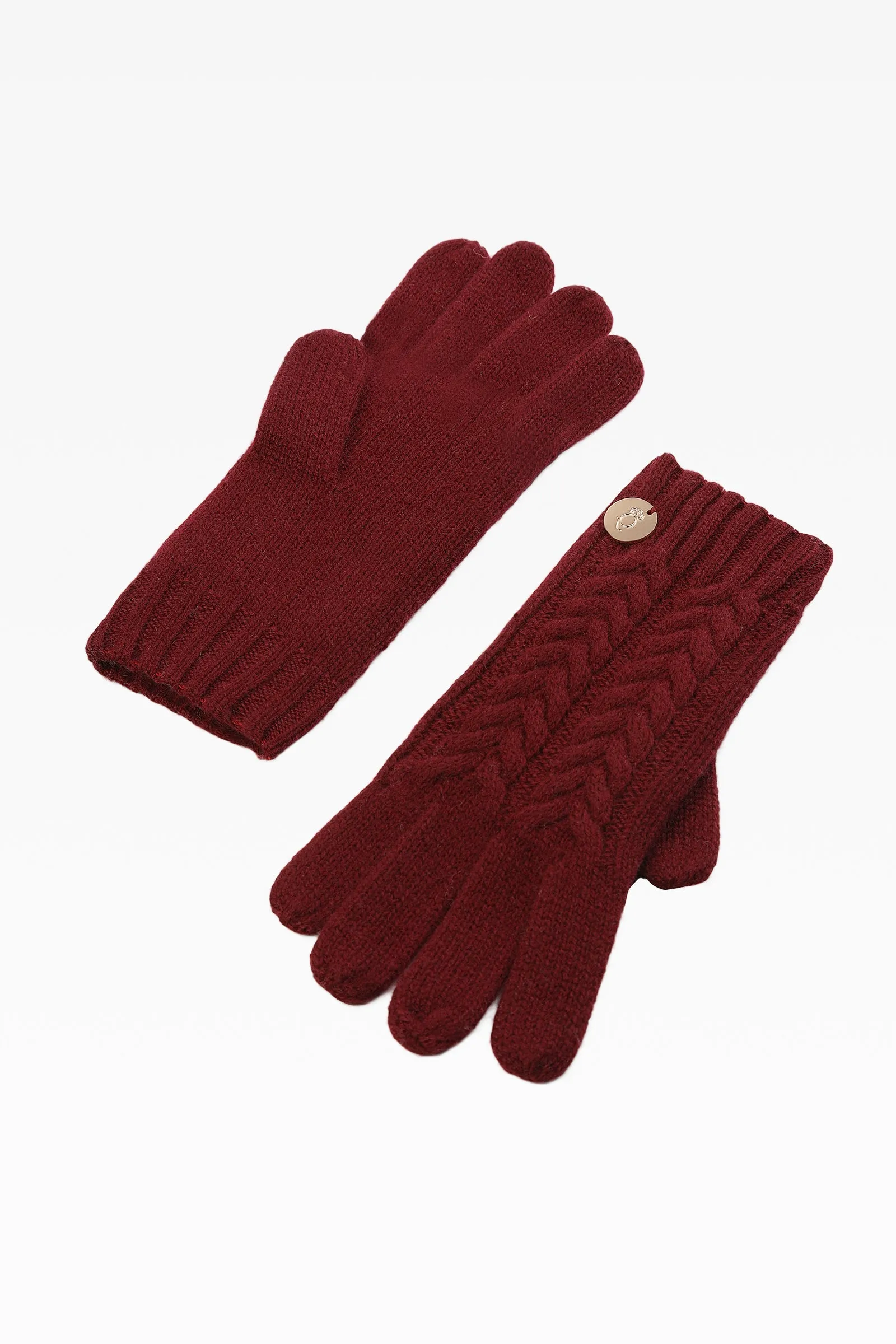 Georgie Cable Rib Gloves