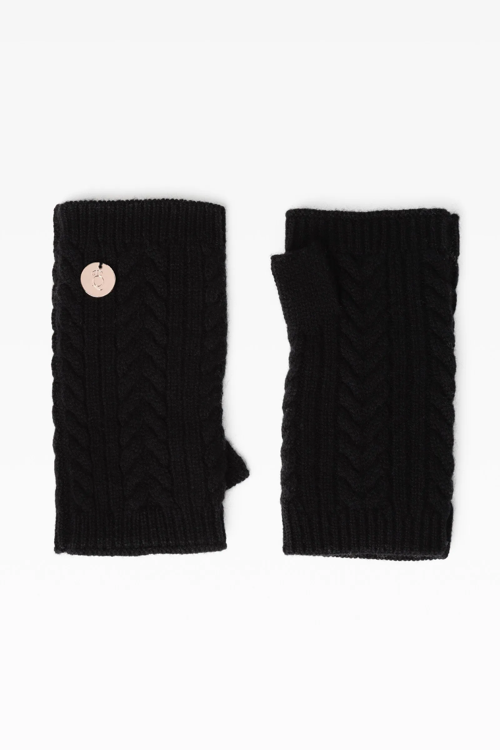 Georgie Cable Rib Wrist Warmer