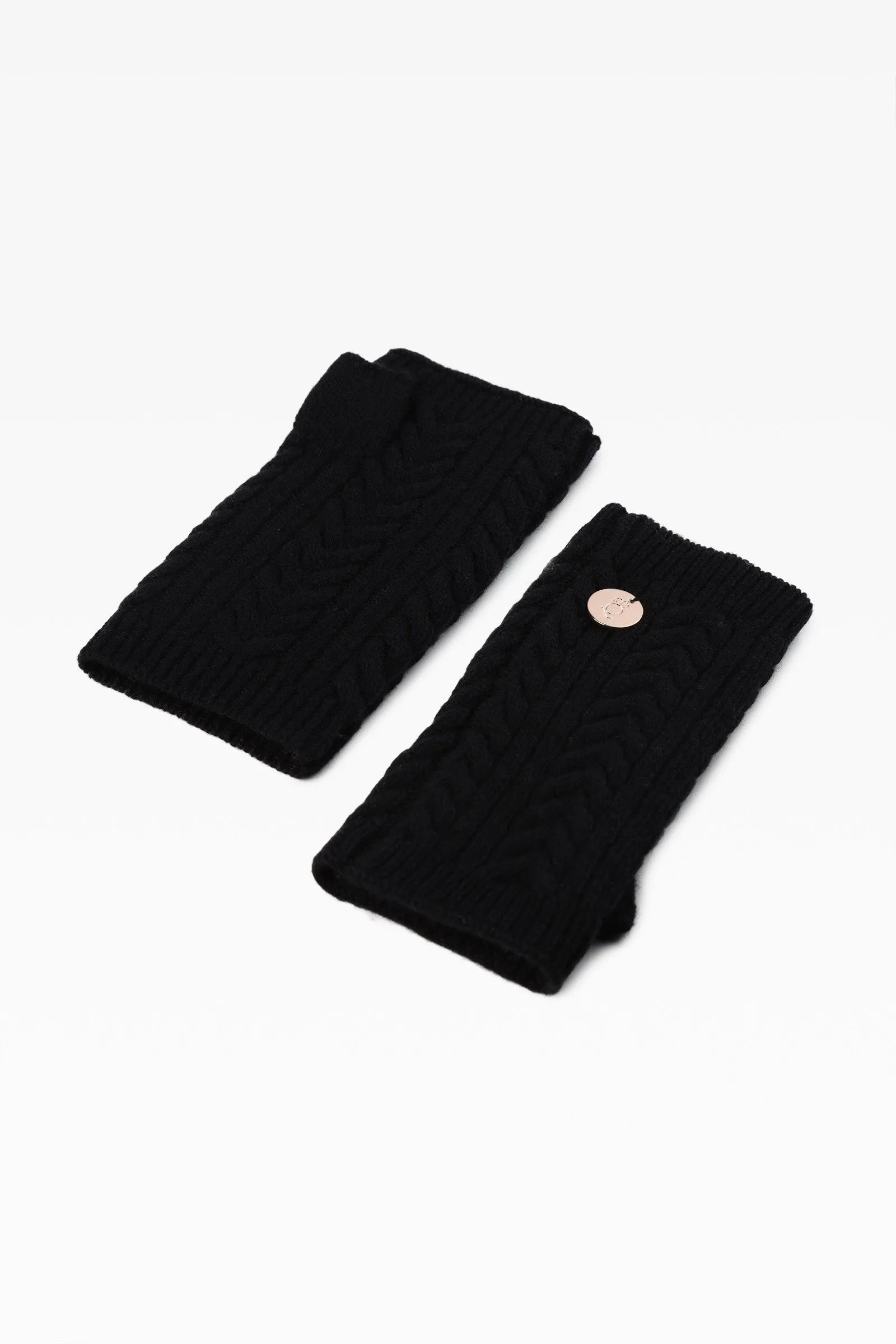 Georgie Cable Rib Wrist Warmer