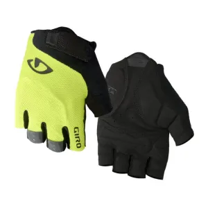 GIRO BRAVO GEL GLOVES BLACK YELLOW
