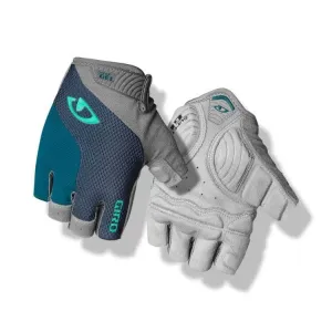 GIRO STRADA MASSA SUPERGEL WOMENS GLOVES Harbor Blue Screaming Teal