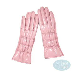 Glittery Shiny Padded Smart Gloves