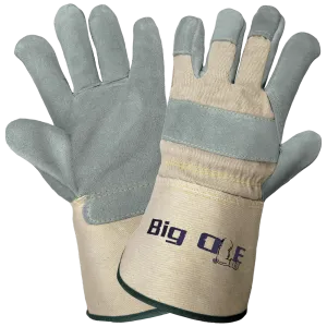 Global Glove & Safety 2100GC Big Ole® Premium Side Select Split Cow Leather Palm Gloves