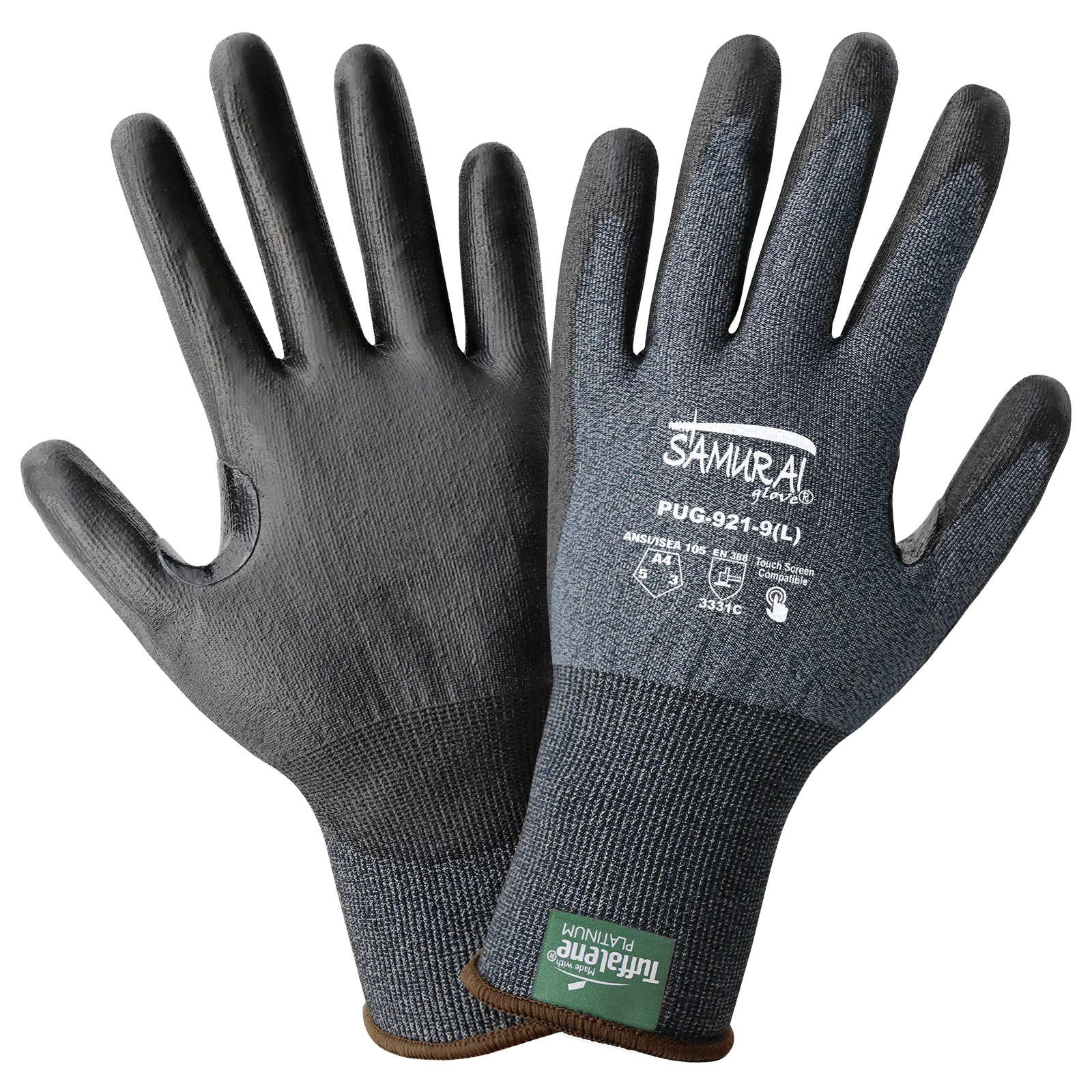Global Glove & Safety PUG-921, 21-gauge, Polyurethane Palm, Cut A4