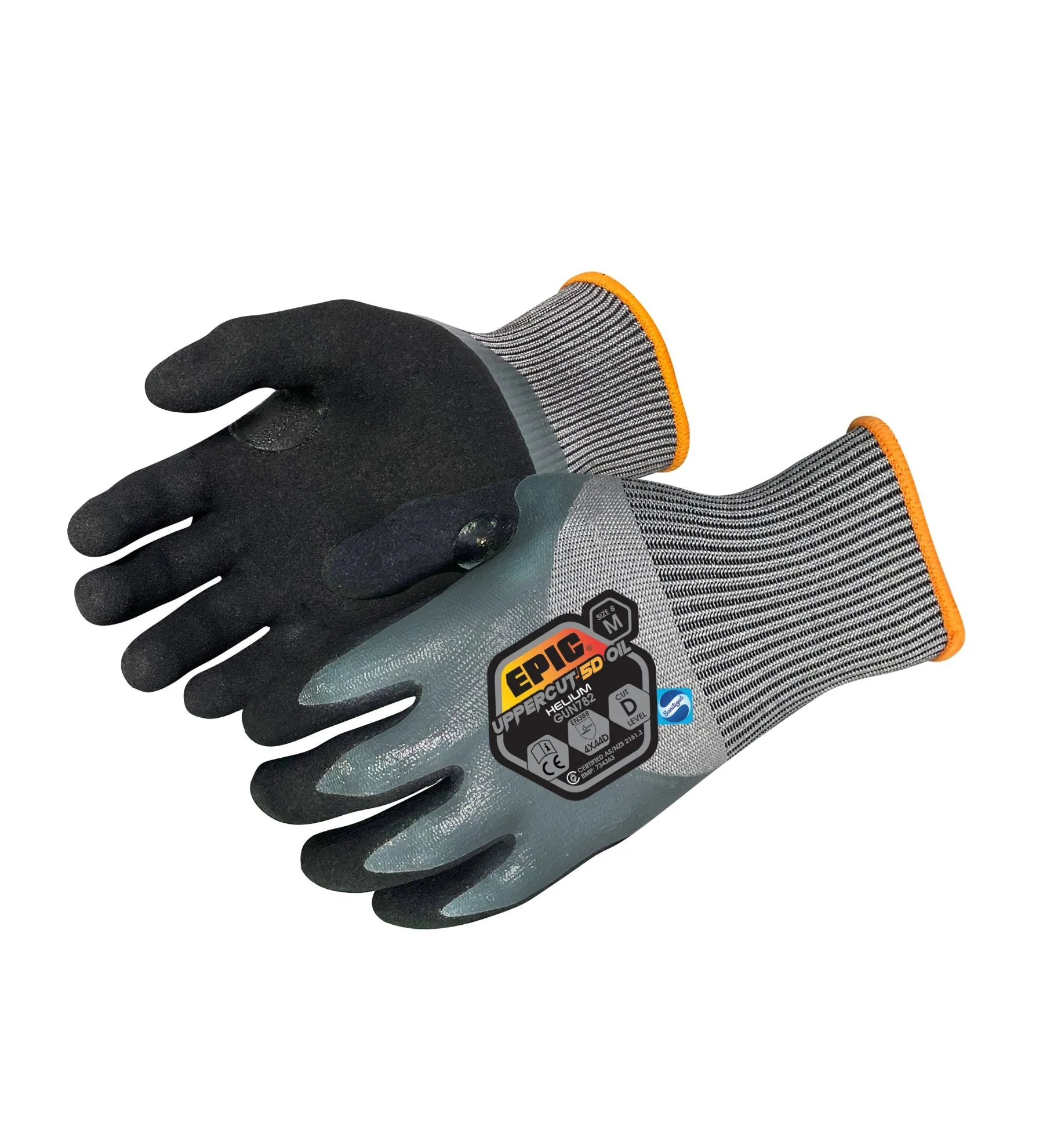 Glove EPIC® Uppercut™ Helium® Oil 5D Cut & Liquid Resistant