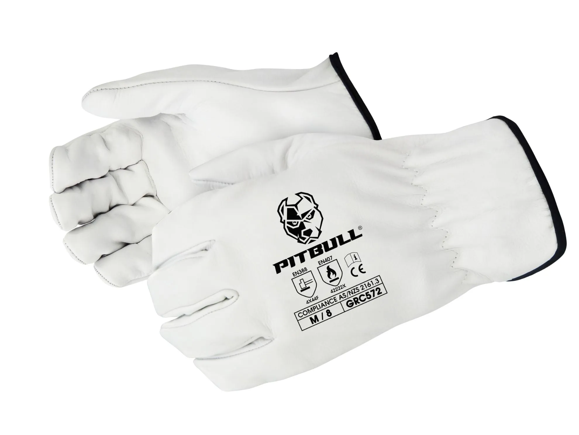 Glove PITBULL® Leather Rigger 5F Cut & Heat Resistant