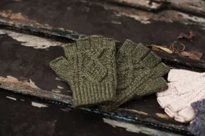 Gloves Fingerless 100% Merino Wool