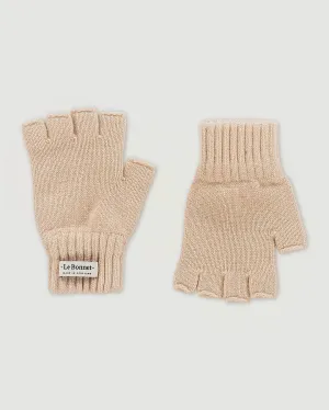 Gloves Fingerless Sand