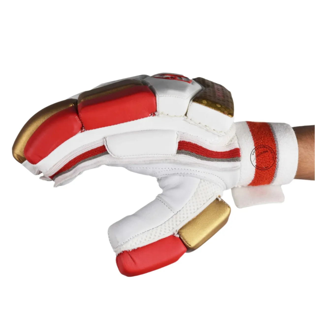 Gortonshire Volcano Cricket Batting Gloves Mens Size