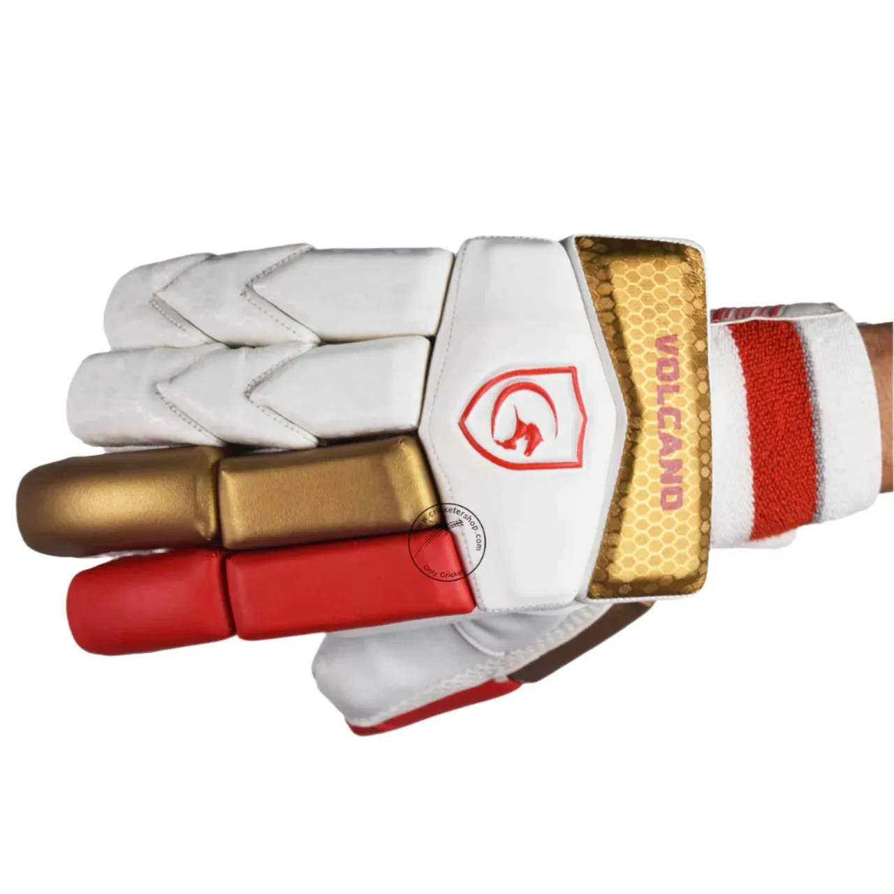 Gortonshire Volcano Cricket Batting Gloves Mens Size