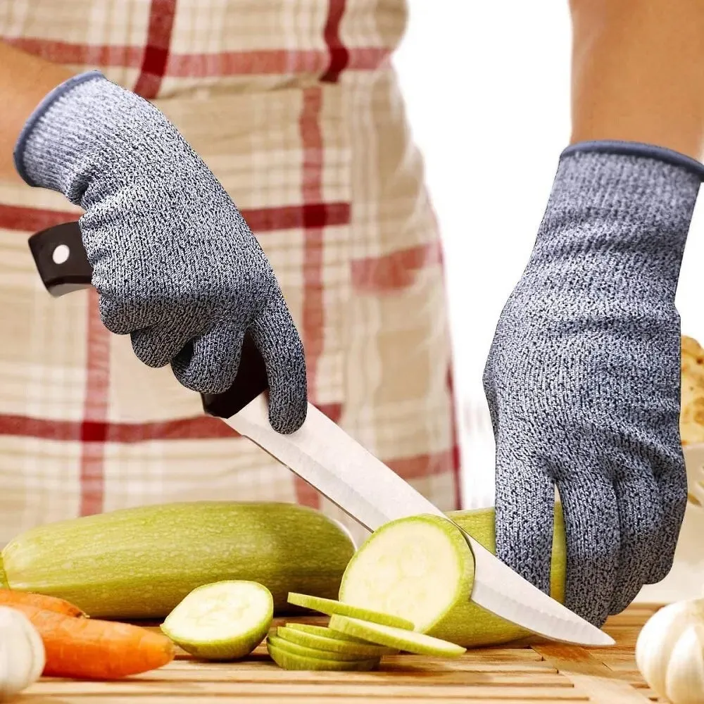 Grade 5 Cut-Resistant Scratch Glass Cutting Safety Protection Gloves