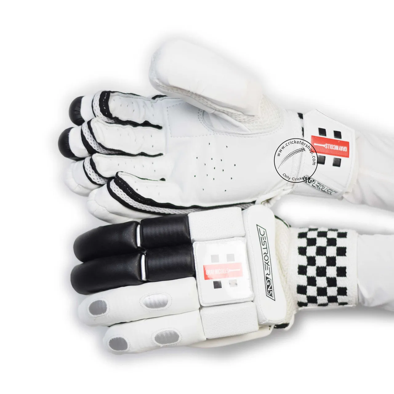 Gray Nicolls GN5 Destroyer Cricket Batting Gloves Mens Size