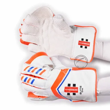 Gray Nicolls GN6 Elite Cricket Wicket Keeping Gloves Mens Size