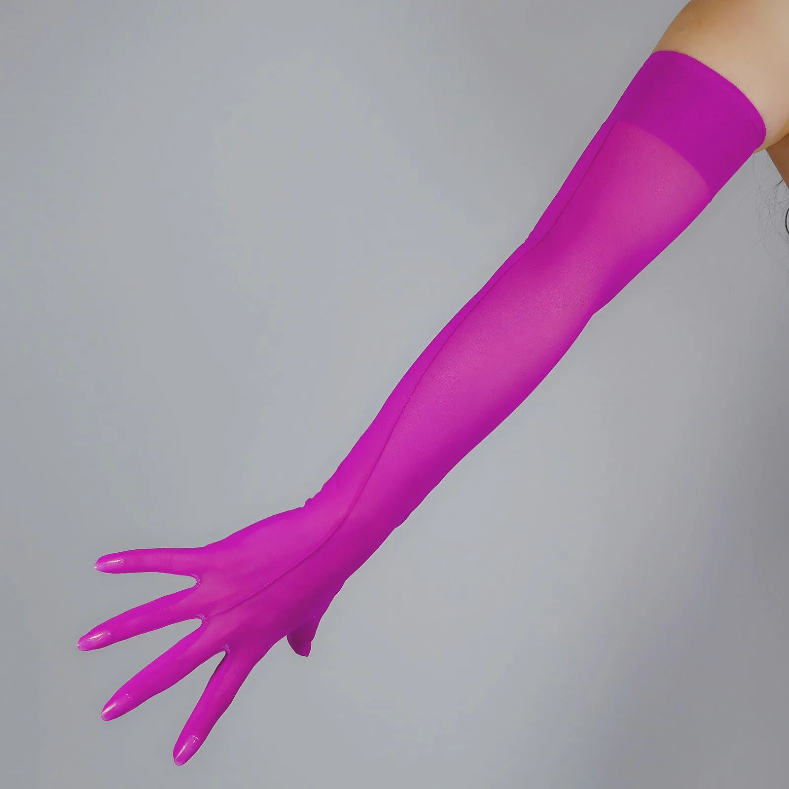 Green Mesh Gloves, Touch Screen Back Lining Opera Gloves (Copy)