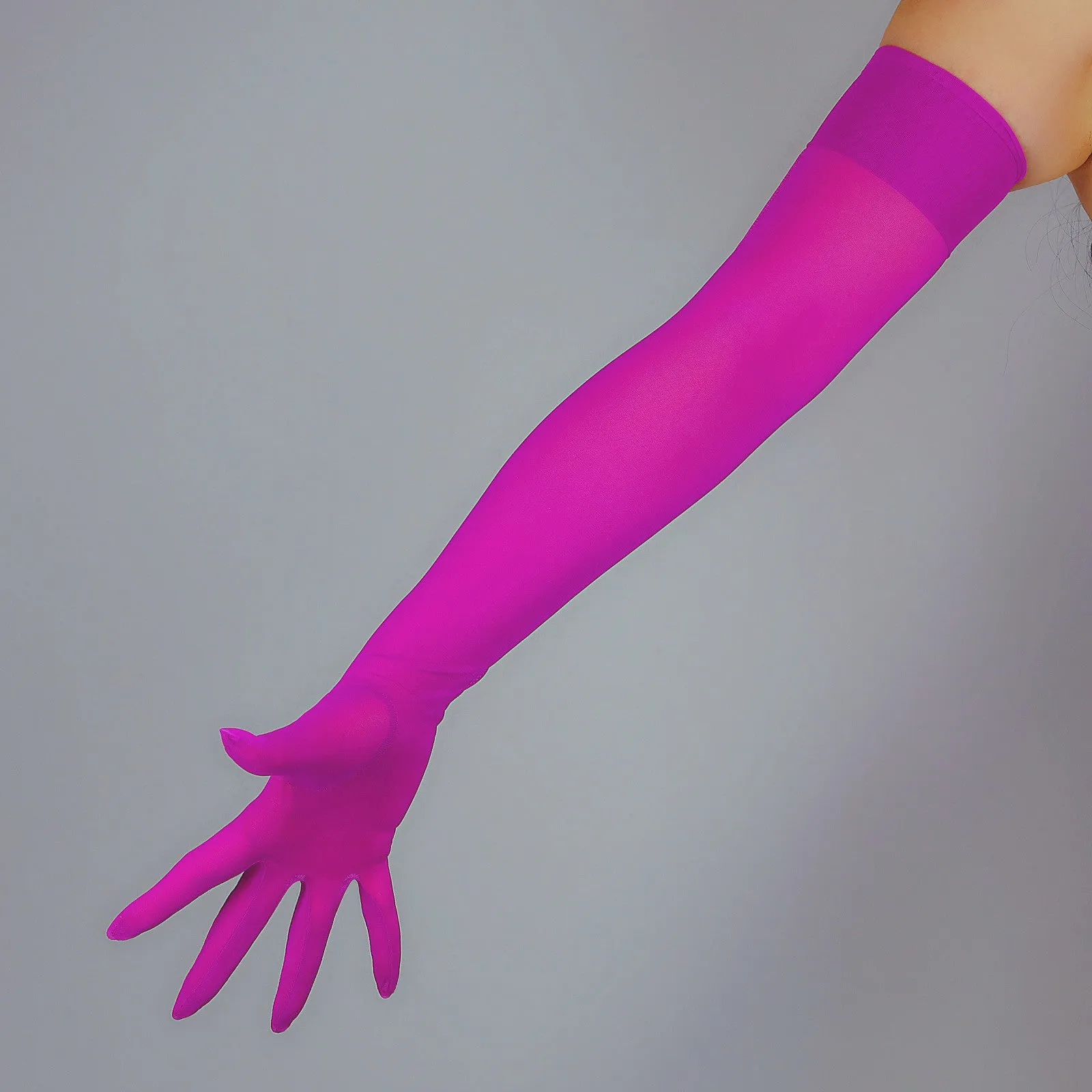 Green Mesh Gloves, Touch Screen Back Lining Opera Gloves (Copy)