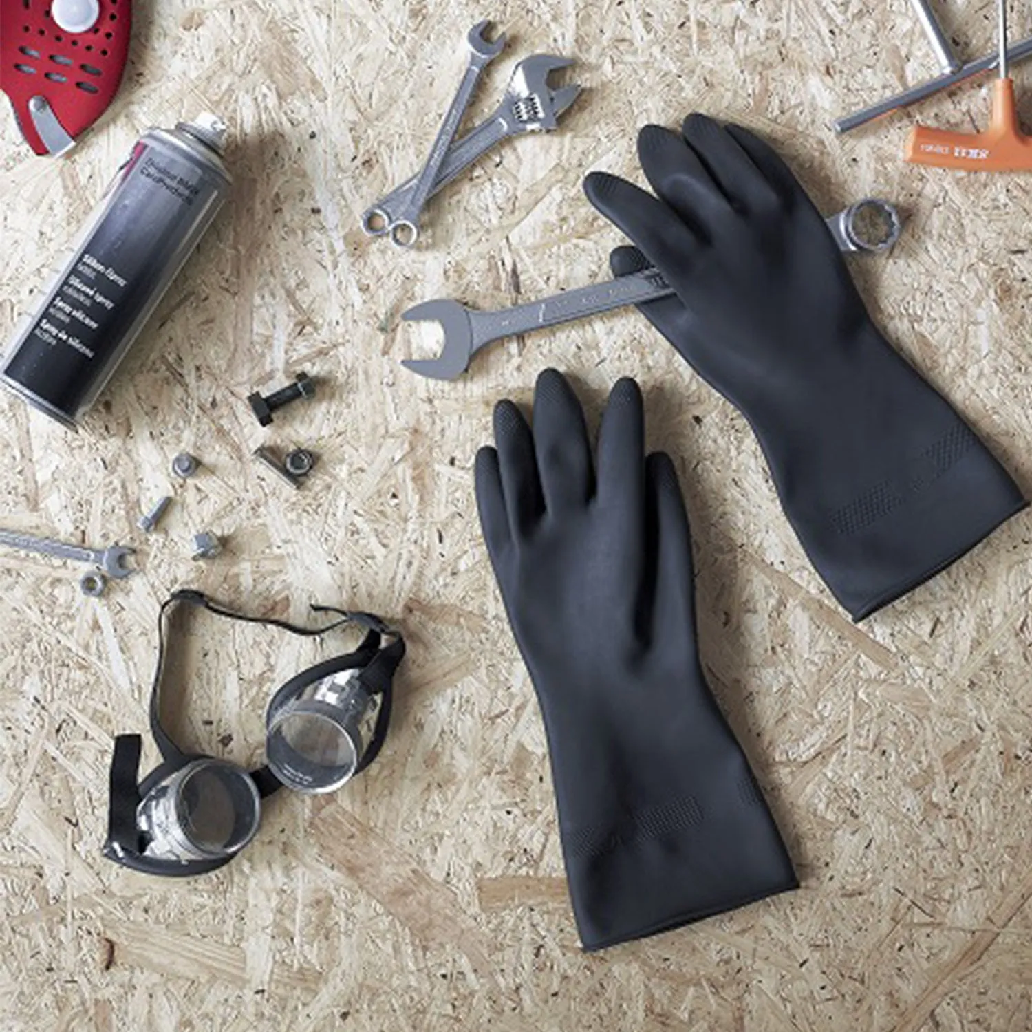 GREEN MOTION marigold SMART | マークスインターナショナル　GM ECO MULTI CLEANER 200ml MARIGOLD OUTDOOR GLOVES M SMART MICROFIBER CLOTH SET