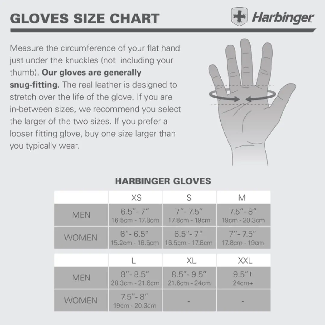 Harbinger Men’s Pro Gloves 2.0