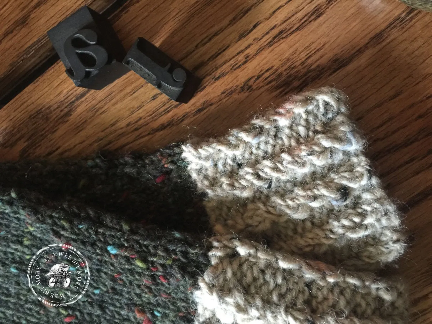 Harvest Twist Fingerless Mitts