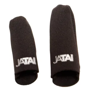 Heat Shield - Thermal Finger Protection Guards for Curling and Flat Irons, Wands, Blow Dryers - 2Pc (Thumb & Finger) (M/L - Thumb Wider than 3/4" (2Cm), Black)