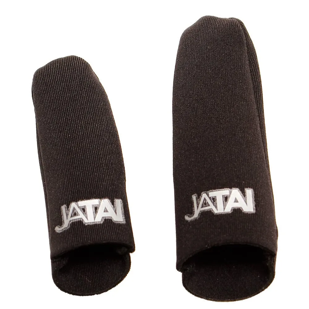 Heat Shield - Thermal Finger Protection Guards for Curling and Flat Irons, Wands, Blow Dryers - 2Pc (Thumb & Finger) (M/L - Thumb Wider than 3/4" (2Cm), Black)