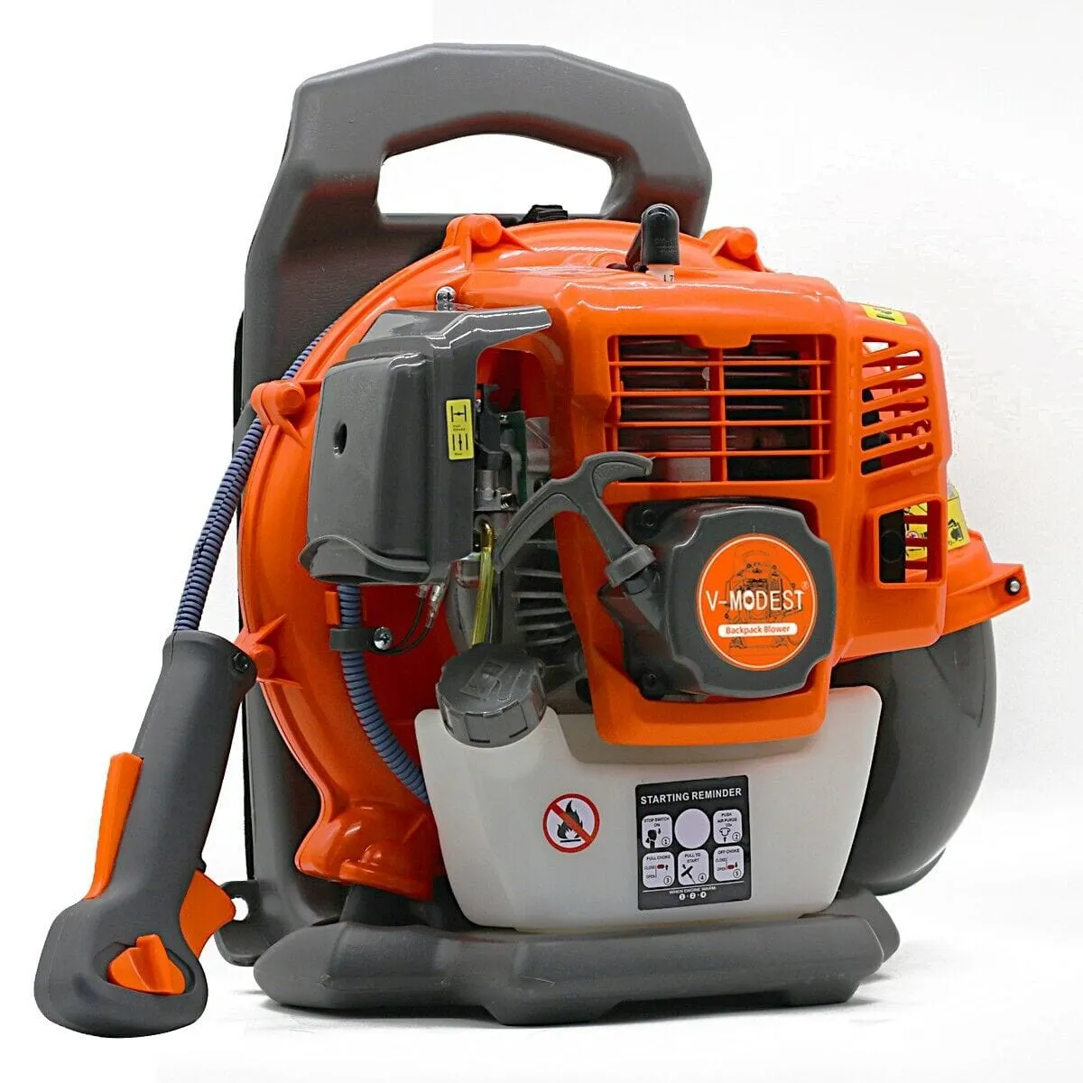 Heavy Duty Gas Powered Backpack Leaf Blower 42.7CC