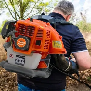 Heavy Duty Gas Powered Backpack Leaf Blower 42.7CC