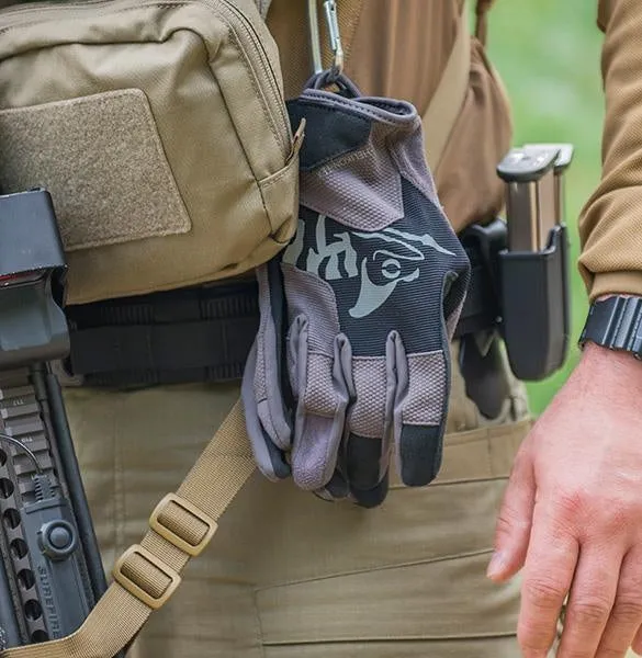 HELIKON Range Tactical Gloves - Black/Grey