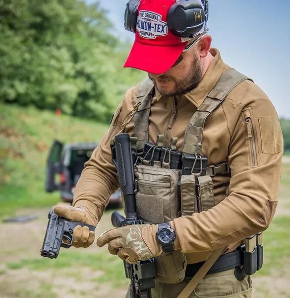 HELIKON Range Tactical Gloves - Black/Grey