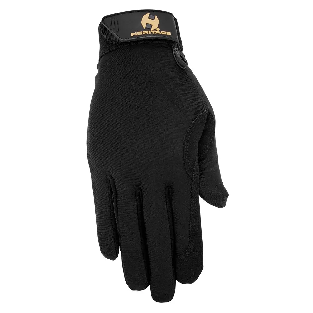 Heritage Performance Childs Gloves Black