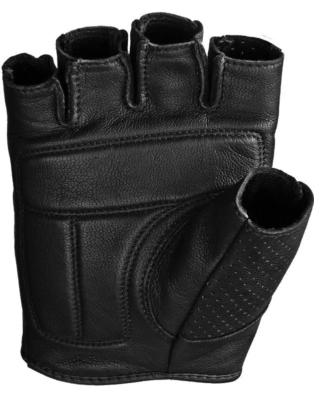 Highway 21 Half Jab Perforated Leather Gloves