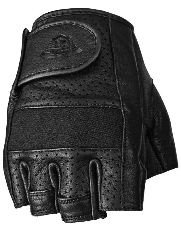 Highway 21 Half Jab Perforated Leather Gloves