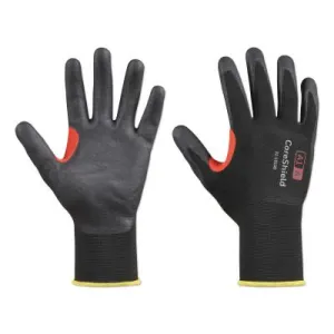 Honeywell CoreShield™ A1/A Coated Cut Resistant Gloves, 10/XL, Nylon, Nitrile Micro-Foam, 15 ga, Black, 21-1515B/10XL