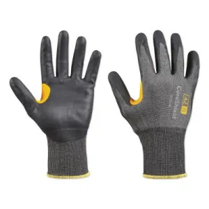 Honeywell CoreShield™ A2/B Coated Cut Resistant Gloves, 6/XS, HPPE, Nitrile Micro-Foam, 18 ga, Black, 22-7518B/6XS