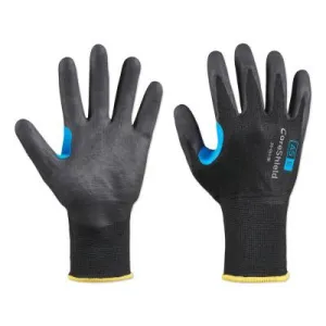 Honeywell CoreShield™ A5/E Coated Cut Resistant Glove, 9/L, HPPE/SS, Nitrile Micro-Foam, 13 ga, Black, 25-0513B/9L