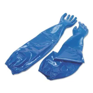 Honeywell Nitri-Knit™ Supported Nitrile Gloves, Elastic Cuff, Interlock Lined, 10, Blue, NK803ES/10