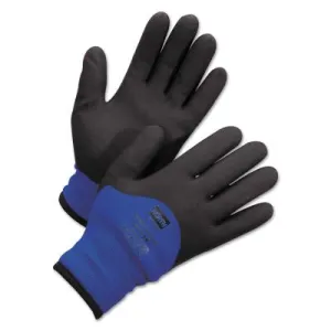 Honeywell NorthFlex™ Cold Grip™ Coated Gloves, Large, Black/Blue, NF11HD/9L