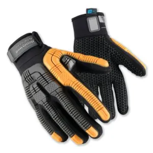 Honeywell Rig Dog™ Mud Grip Gloves, ANSI A6, Hook and Loop Cuff, 10/XL, 42-623BO/10XL
