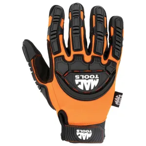 Impact Gloves - Hi-Visibility Orange - X-Large