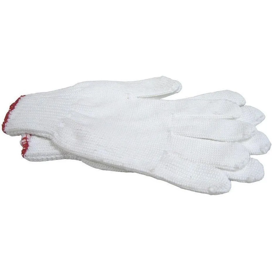 Joy Fish White Polyester Gloves