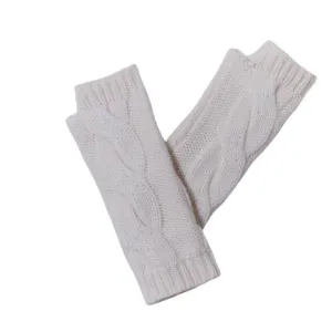 Kashmir beige mittens - Koval Koon