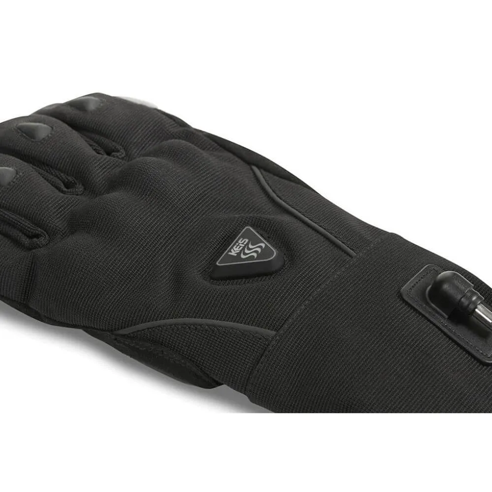 Keis Heated Motorcycle Short Cuff Gloves (G701S)