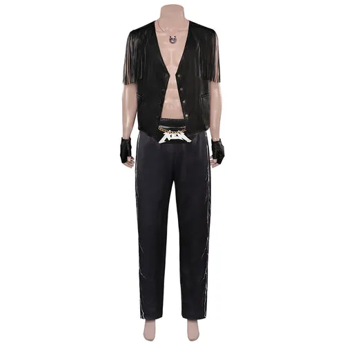 Ken Ryan Gosling Black Fringe Vest Full Set Party Carnival Halloween Cosplay Costume