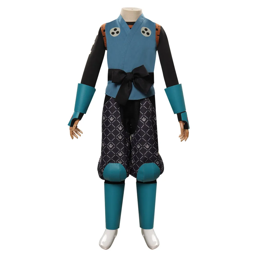 Kids Children Samurai Rabbit: The Usagi Chronicles  Yuichi Cosplay Costume Outfits Halloween Carnival Suit