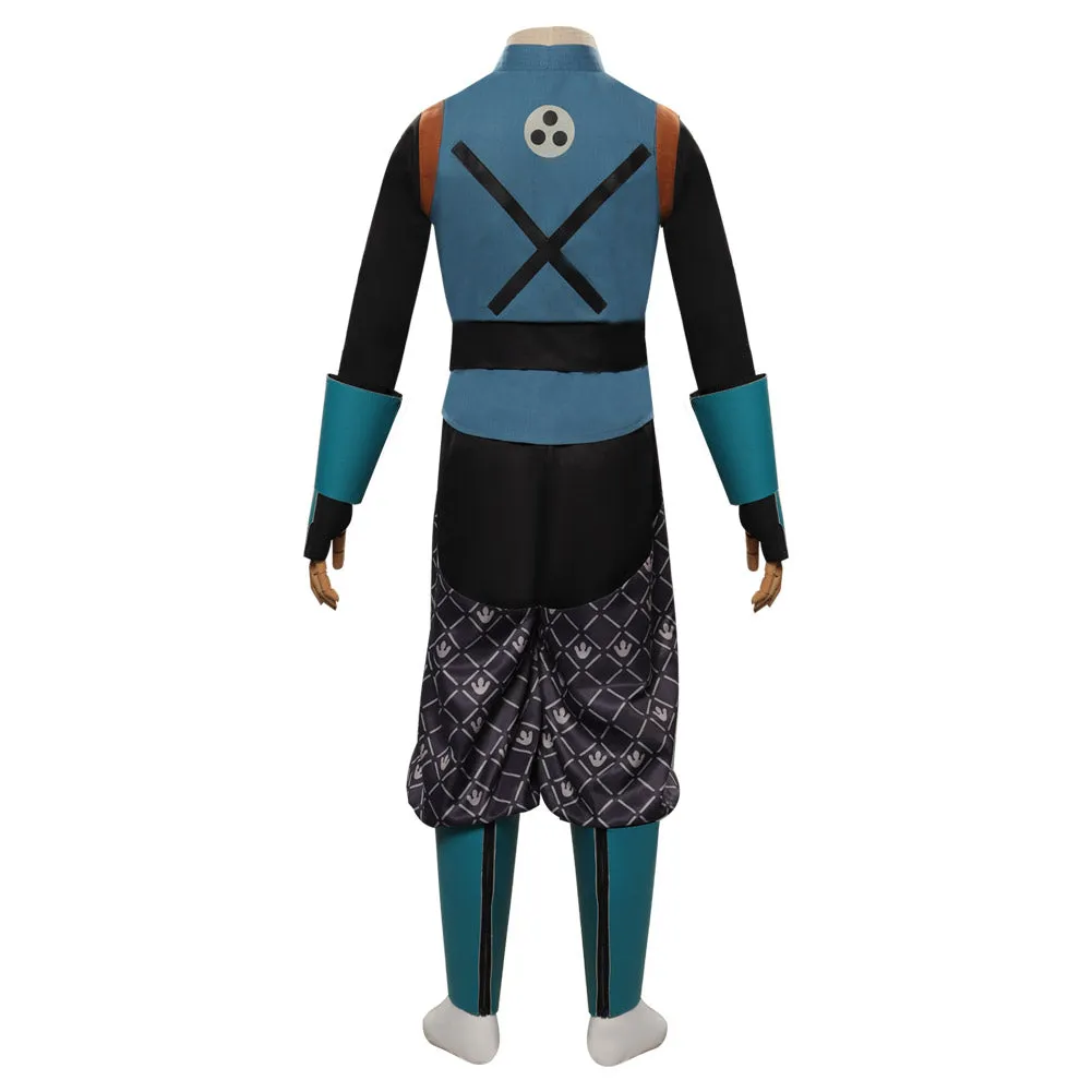 Kids Children Samurai Rabbit: The Usagi Chronicles  Yuichi Cosplay Costume Outfits Halloween Carnival Suit