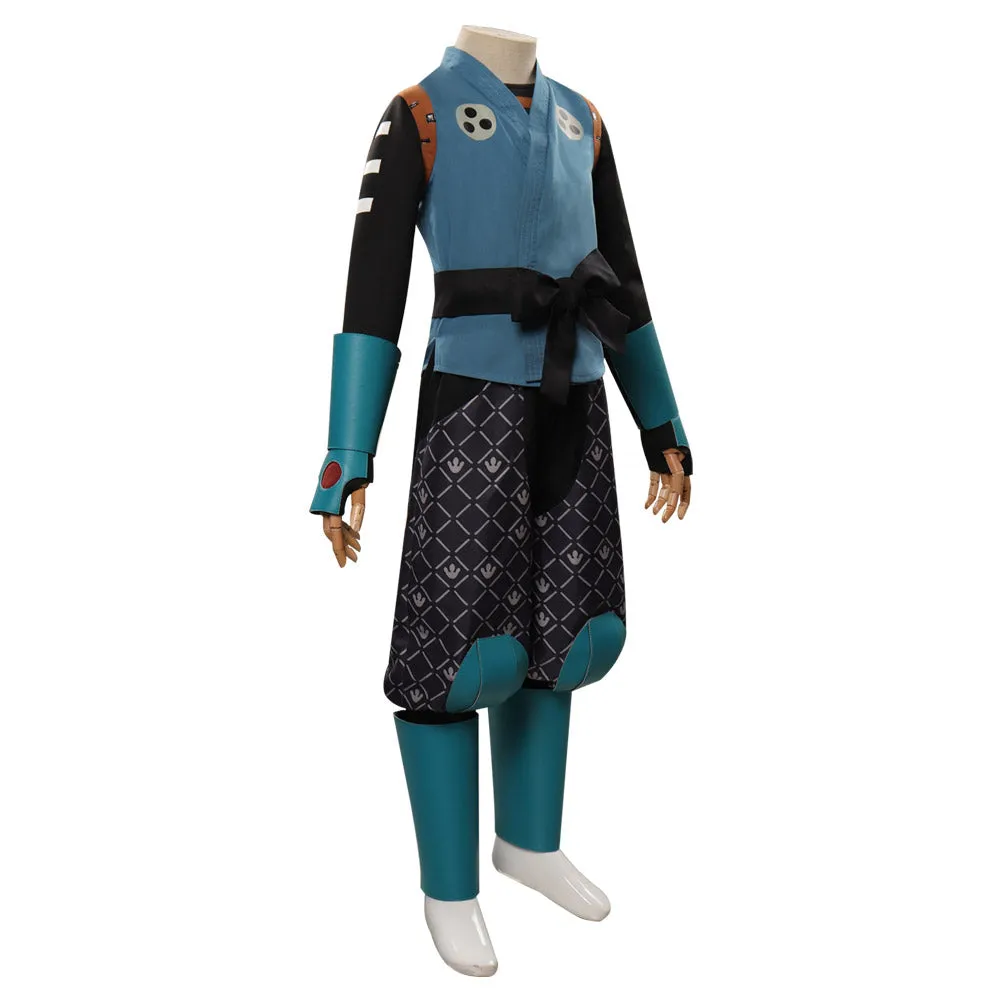 Kids Children Samurai Rabbit: The Usagi Chronicles  Yuichi Cosplay Costume Outfits Halloween Carnival Suit